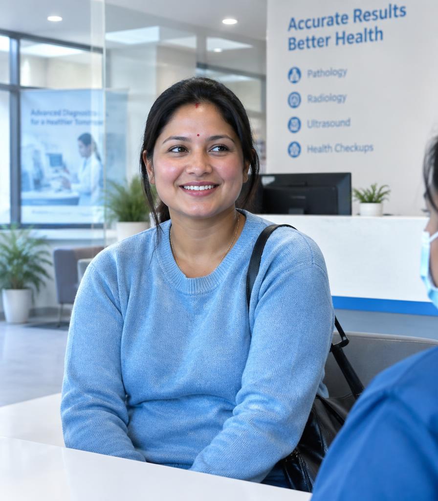 Patient at Capital Reference Lab